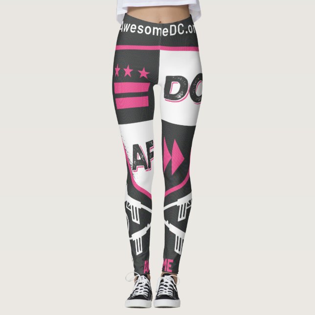 Fantastisk Foundation DC Leggings (Framsida)