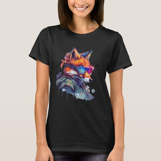 Fantastisk Fox Apparel Fox Wildlife Zookeeper Fox T Shirt (Framsida)