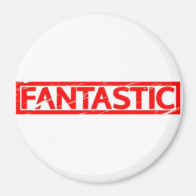 Fantastisk Frimärke Magnet (Framsidan)