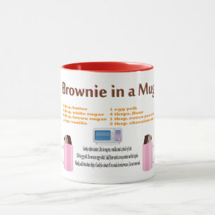 Fantastisk Fudge Brownie Funny Recipe Mugg