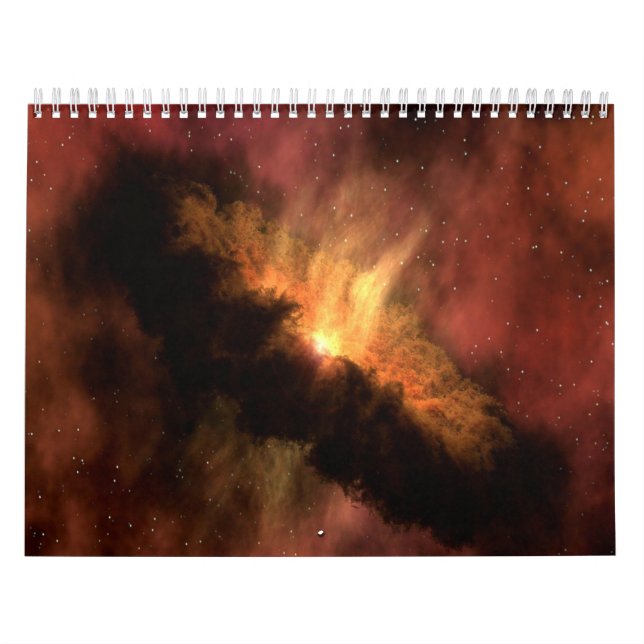 FANTASTISK GALAXY MED LJUSSTRAR KALENDER (Omslag)