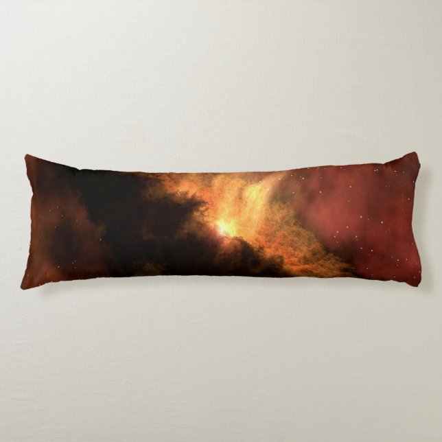 FANTASTISK GALAXY MED LJUSSTRAR KROPPSKUDDE (Framsidan)