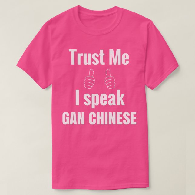Fantastisk Gan Chinese Shirt Gift För manar Women  T Shirt (Design framsida)