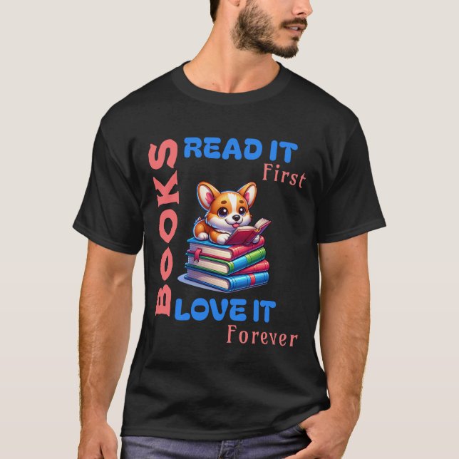Fantastisk gåva till dem som kärlek bokar och läsn t shirt (Framsida)