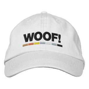 Fantastisk Gay Bears Woof! Broderad Keps