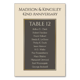 Fantastisk Generisk Evenemang Färgrik Fab Bordnumm Bordsnummer