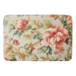 Fantastisk Gentle Exquisite Flowers, Löv. Färgning Badrumsmatta