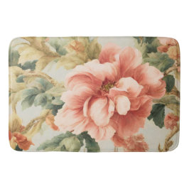 Fantastisk Gentle Exquisite Flowers, Löv. Färgning Badrumsmatta