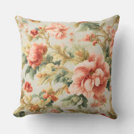 Fantastisk Gentle Exquisite Flowers, Löv. Färgning Kudde