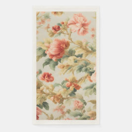 Fantastisk Gentle Exquisite Flowers, Löv. Färgning Pappersservett