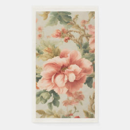 Fantastisk Gentle Exquisite Flowers, Löv. Färgning Pappersservett