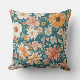 Fantastisk Gentle Summer Flowers Kudde