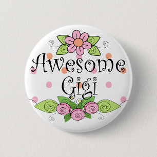 Fantastisk Gigi T-Shirt Knapp