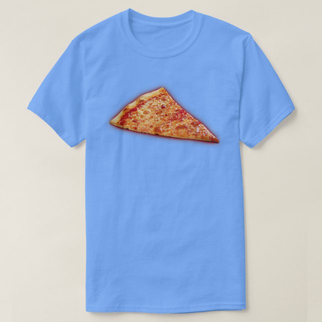 Fantastisk Glowing Cheese Pizza T-Shirt (Design framsida)