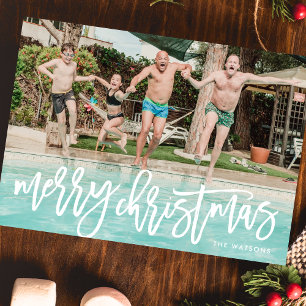 Fantastisk God jul fotofoto Julkort