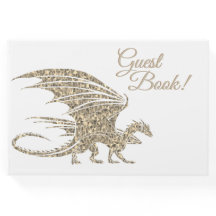 Fantastisk Golden Mosaic Dragon