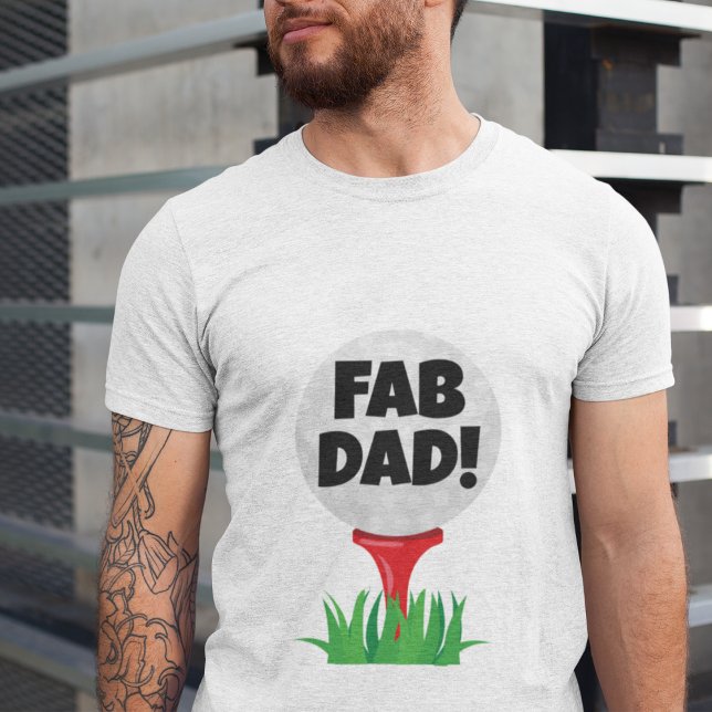 Fantastisk Golfer Pappa T-Shirt (Skapare uppladdad)