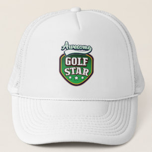 Fantastisk golfstjärna  keps
