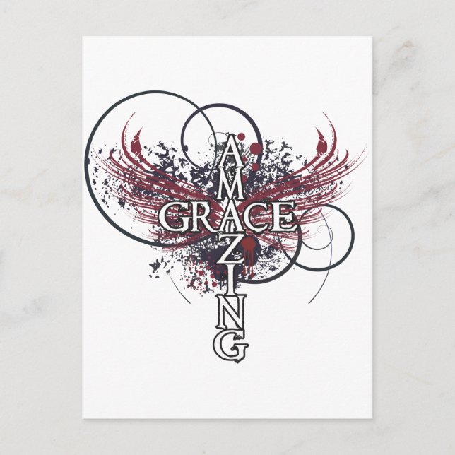 Fantastisk Grace Christian kor Vykort (Framsida)