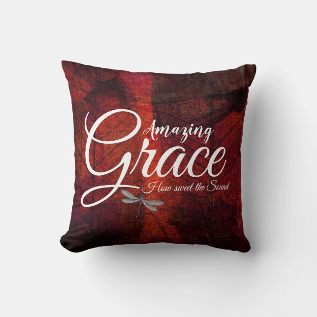 Fantastisk Grace löv dekorativ kudde (Framsida)