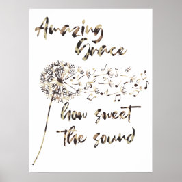 Fantastisk Grace med Dandelion Poster