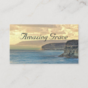 Fantastisk Grace Ocean View Sunset Visitkort