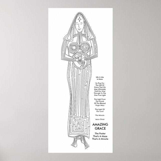 Fantastisk Grace Poster (Framsidan)