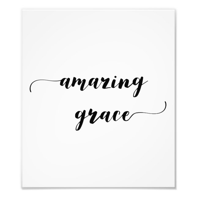 fantastisk Grace-utskrift Fototryck (Framsidan)