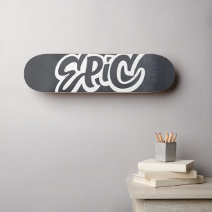 Fantastisk Graffiti EPIC Street Art Lettering Mini Skateboard Bräda 18,5 Cm