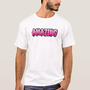 Fantastisk Graffiti Stil som säger Fantastisk T Shirt