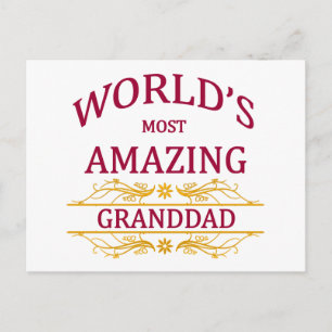 Fantastisk Granddad Vykort