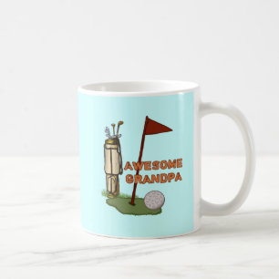 Fantastisk Grandpa Golf Kaffemugg