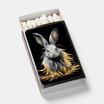 Fantastisk Grått-kanin vid brand