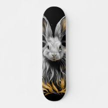 Fantastisk Grått-kanin vid brand