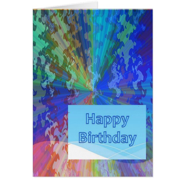 Fantastisk grattis på födelsedagensamling hälsningskort (Framsidan)