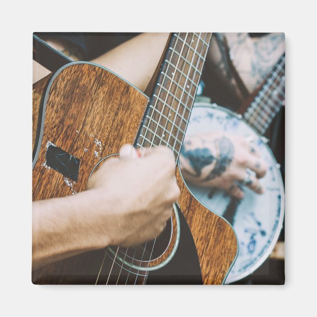 Fantastisk Guitar Magnet (Framsidan)
