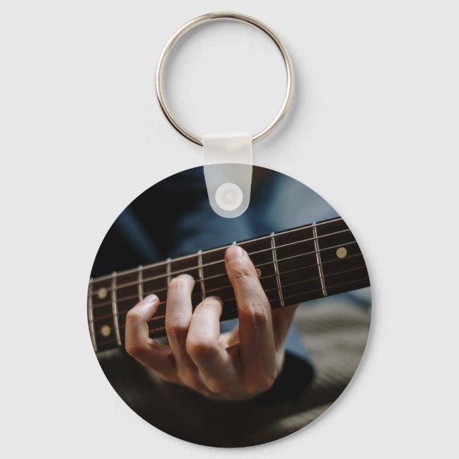 Fantastisk Guitar Nyckelring (Framsida)