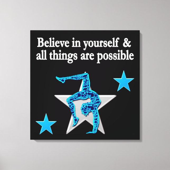 FANTASTISK GYMNASTICS CHAMPION CANVASTRYCK (Framsida)