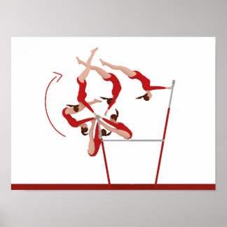Fantastisk Gymnastiken Poster - ojämn pub