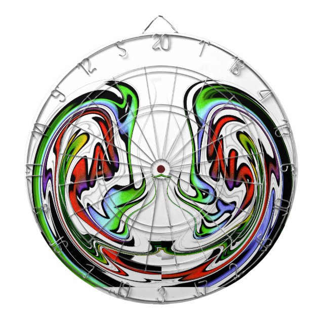 Fantastisk Hakuna Matata Whirl Art Print Darttavla (Framsidan)