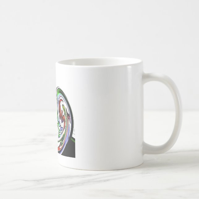 Fantastisk Hakuna Matata Whirl Art Print Kaffemugg (Höger)