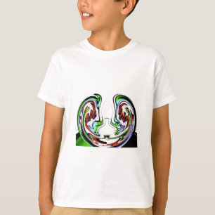 Fantastisk Hakuna Matata Whirl Art Print Tee Shirt