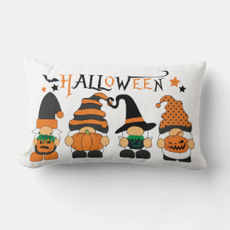 Fantastisk Halloween Gnomo Dekorativ kudde