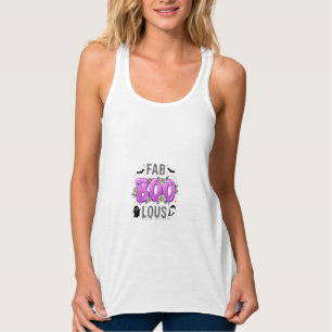 Fantastisk Halloween-spökdesign_1 Linne Med Racerback