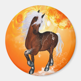 Fantastisk häst magnet