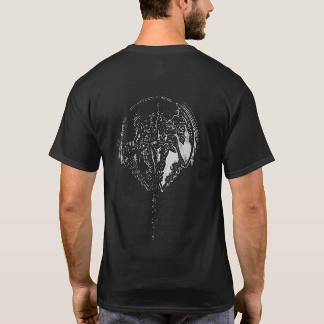 Fantastisk hästkrabba t-shirt (Baksida)