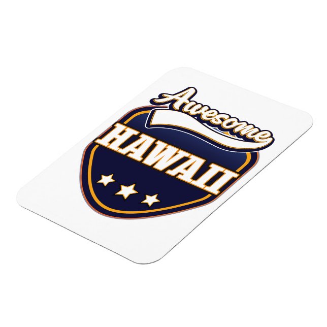 Fantastisk Hawaii-logotyp Magnet (Vänstra Sidan)