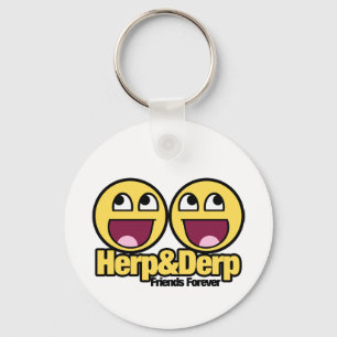 Fantastisk Herp and Derp Nyckelring