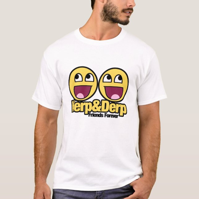 Fantastisk Herp and Derp Tröja (Framsida)