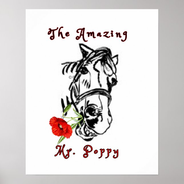 FANTASTISK HERR. POPPY POSTER (Framsidan)